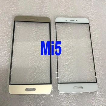 LTPro Juoda / Balta / Aukso Xiaomi Mi5 M5 Iš Stiklo Objektyvas lietimui Ekranas Xiaomi Mi5c M5c Mi 5c Telefonų atsarginės dalys