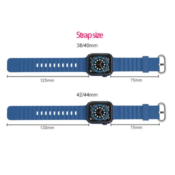 Pakeitimo Originali silikoninė metalo mygtuką Watch Band Apyrankė Diržu, Apple Watch 40/44mm/38/42MM Serijos 6 SE 5 4/2/3