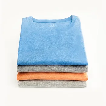 4 spalva originalus youpin mijia medvilnės laukinių trumparankoviai marškinėliai paprasta laukinių odos draugiškas vyrų vasaros trumparankoviai smart home