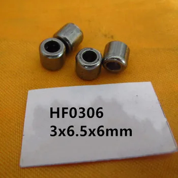 20-100vnt HF0306 Vienas būdas sankabos adata guolis 3x6.5x6 mm Vienu Būdu Adatiniai Guoliai 3mm*6.5 mm,*6 mm