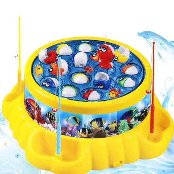 Vaikų Vaikai Žvejybos Valdybos Žaislas Žaidimo Žuvų Elektros Magnetinių Švietimo Sukasi YH-17