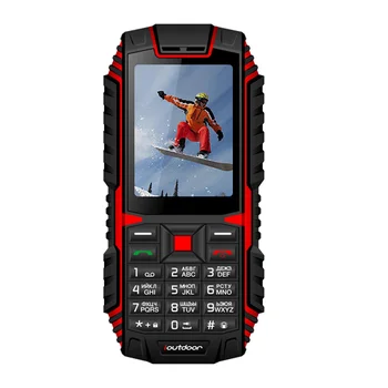 XGODY ioutdoor T1 2G IP68 Vandeniui Telefono 2,4 Colių Televido Celular 32M+32M GSM 2MP galinė vaizdo Kamera, FM 2100mAh Tvirtas Mobilusis Telefonas