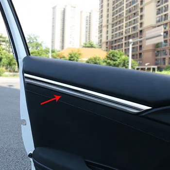 Automobilio salono durų apdailos dekoratyviniai ryškios juostelės apdaila lipdukas Honda CIVIC. 2016 m. 2017 m. 2018 m. 2019 m. 2020 Reikmenys, automobilių stilius