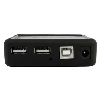 1PC Didelės Spartos 7 Port USB 2.0 Hub Splitter su AC Adapteris Nešiojamas ES/JAV/jungtinė karalystė, Kompiuteris PC Power 480Mbps, Plug For Desktop P1G6