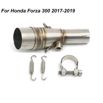 Honda Forza 300 2017 2018 2019 Aukštos kokybės Motociklo Išmetimo Duslintuvo Vidurio Link Vamzdžio Priedai