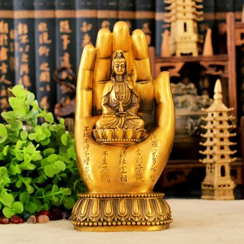 Gryno Vario Budos Ranka Guanyin Papuošalai Guan Yin Statula Budistų Bodhisatvos Namų Dekoracijas Avalokitešvara Statulėlės Kwan-yin