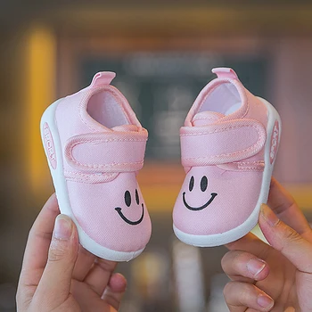 2020 m. Rudenį, Pavasarį Drobės Vaikiška Avalynė Kūdikių Mergaitės Berniukai Bamblys Laisvalaikio Sneaker neslidus Kvėpuojantis Minkštas Vaikas Anti-susidūrimo Batai
