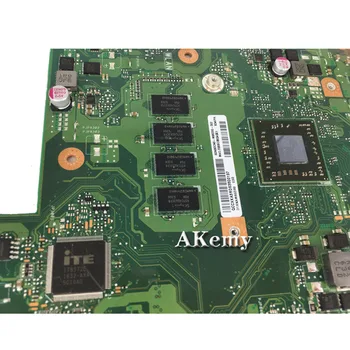 Už ASUS X540YA nešiojamojo kompiuterio pagrindinėje plokštėje integruotos GM X540YA Pagrindinės plokštės REV 3.0 teste