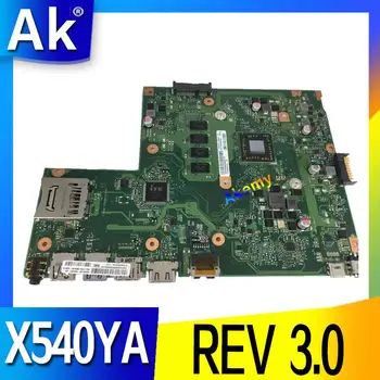 Už ASUS X540YA nešiojamojo kompiuterio pagrindinėje plokštėje integruotos GM X540YA Pagrindinės plokštės REV 3.0 teste