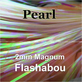 Pearl Spalvos, 10 Pakuočių Magnum Flashabou, 2mm Holografinis Blizgučiais, Mylar Metaliniais Blizgučiais, Butas Flash, Skristi Jig Suvilioti, Žvejybos