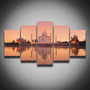 2016 Pardavimo Cuadros Aukštos Kokybės ! Taj Mahal, Paveikslų Tapyba Ant Drobės Miesto Panoramos Pastato Sienos Kambaryje Namų Dekoro Spausdinti Menas