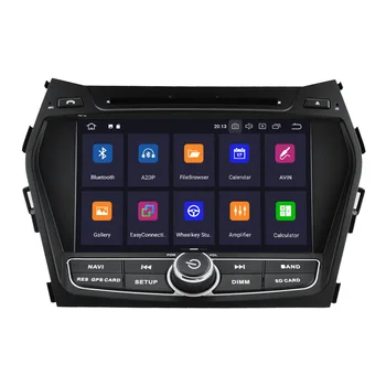 PX6 4G+64GB Android 10.0 Automobilio Multimedijos Grotuvo Hyundai IX45 Santa 2013-2018 m. automobilio Radijo, GPS navi 