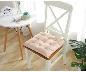 Mada karšto pardavimo Velvetas minkštų biuro studentų kėdės, minkštų paprasta vientisos spalvos grindų namų tatamio sėdynės pagalvėlės