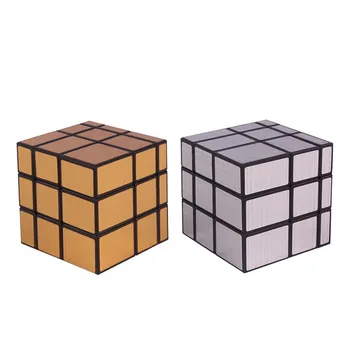 Juoda Kylin Veidrodis 3x3x3 Greitis Magic Cube Pasukti Puzzle Žaislas Smegenų Kibinimas 3D IQ Žaidimas Itin Sklandžiai 3x3 Profesinės Yuxin 5.6 cm, ABS