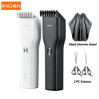 Enchen Elektriniai Plaukų Žoliapjovės Clipper USB Plaukų Cutter Greito Įkrovimo Plaukų Vyrų Žoliapjovės Clipper Barbershop Namų Naudojimui