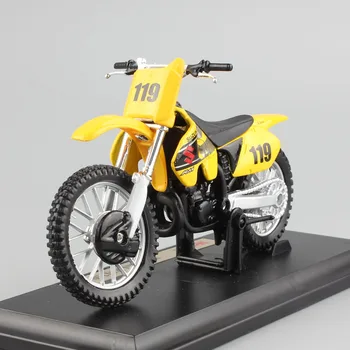1/18 masto mini Nr. 119 SUZUKI RM250 purvo dviračiai Motokroso MX AMA Dviračių superbike metalo diecast motociklo modelį, Žaislai berniukams