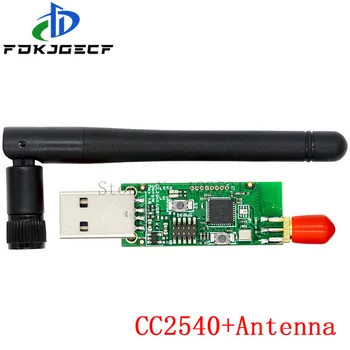 Belaidžio Zigbee CC2531 CC2540 Sniffer Plikas Valdybos Paketinių Protokolo Analizatorius USB Sąsaja Dongle Fotografavimo Paketo Modulis +Antena