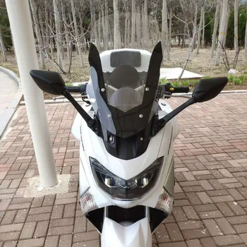 Už YAMAHA NMAX 155 NMAX 125 Motociklo galinio vaizdo Veidrodžiai, priekinio, galinio Stiklo Laikiklis Modifikuotų Motociklo Priedai