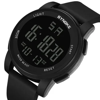 SYNOKE Vyrų Laikrodis Daugiafunkcinis Karinės LED Digital Dual Judėjimo vandeniui žiūrėti sporto laikrodžiai, skirti vaikinams sporto laikrodžiai