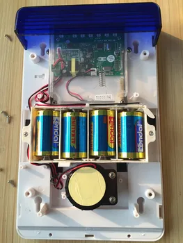 4PCS Baterija Parama Lauko Flash Strobe Flash Sirena Su Dviejų krypčių Komunikacija Veikia su Focus Signalizacijos Sistemos