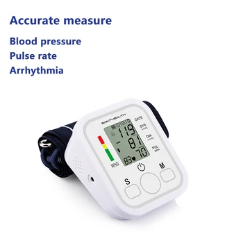 SaintHealth Automatinis Skaitmeninis žasto Kraujo Spaudimą, Stebėti Širdies Plakimas Norma Pulso Matuoklis Kamertonas ' Sphygmomanometer pulsometer