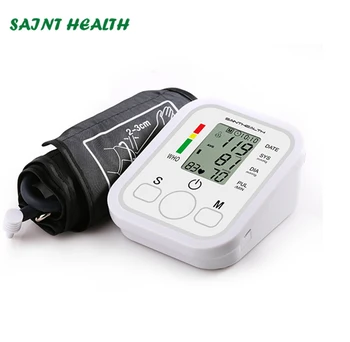 SaintHealth Automatinis Skaitmeninis žasto Kraujo Spaudimą, Stebėti Širdies Plakimas Norma Pulso Matuoklis Kamertonas ' Sphygmomanometer pulsometer
