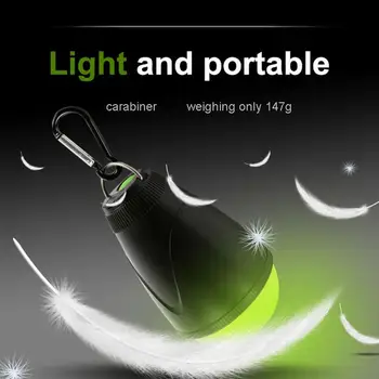 LED kempingo žibintas portable LED žibintuvėlis Nuotolinio valdymo įkrovimo lemputė, Kempingas, lauko Vandeniui palapinė šviesos 45JP16