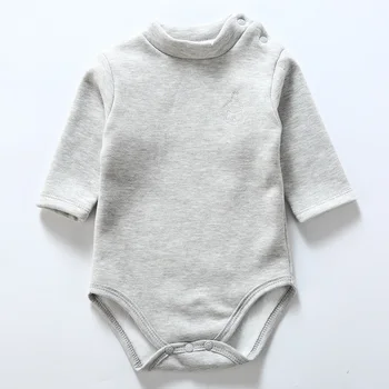 Kūdikių bodysuit berniuko drabužių baby girl drabužiai aukštos kaklo žiemą šiltas ilgomis rankovėmis kūdikiui darbo drabužiai vaikams, drabužiai bodysuit