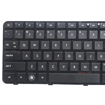 GZEELE Naujas anglų Klaviatūra HP Pavilion G6-2000 G6Z-2000 g6-2254sr serijos MUS nešiojamas su rėmu sąsiuvinis 681800-002 juoda