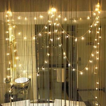 10M, 20M 30M 50M 100M Kamuolys Girlianda LED String Žiburiai Kalėdų Dekoracijos, Vestuvių Namo Kambaryje Šalis Atostogų Pasakų Žibintai Lauko