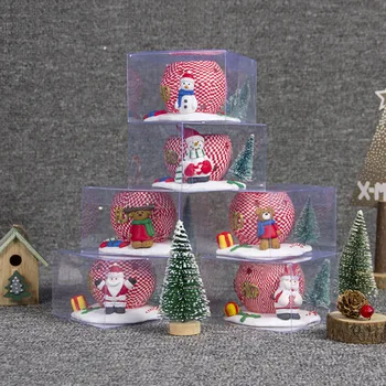 Kalėdų Dekoracijos Namų Keramikos Tealight Žvakių Laikiklis Dekoracijos, Amatų Naujųjų Metų navidad 