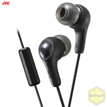 JVC Bedantis Plius laisvų rankų įranga su valdikliu ir mikrofonas, 3,5 mm Jack jungtimi, garso panaikinimas, kabelis 1 M, 3 dantenų koreguoti