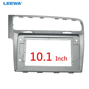 LEEWA Automobilio Stereo Garso Veido Fasciją Frame 10.1