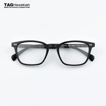 Aikštėje akinius rėmo Acetatas Taurės Vyrų Optinių Rėmelių Akinius Prekės ženklo Akinių Skaidrus trumparegystė kompiuterio akiniai moterims