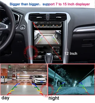 HD CCD 1280*720 pikselių 18 mm objektyvą, automobilių stovėjimo aikštelė automobilio galinio vaizdo kamera, 