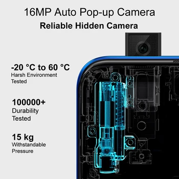 Pasaulinė versija Garbę 9x Išmaniųjų Telefonų 48MP triple Kameros, nfc 4000mAh 6.59 colių Full Screen GPU Turbo MobilePhone
