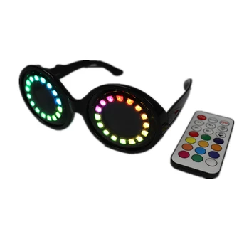 Pikselių Pro LED Akiniai Kaleidoscope Objektyvai Per 350 Rūšių Intensyvus Apšvietimas LED Akinius Microlights Begalinis Spalvų Rave Klubas