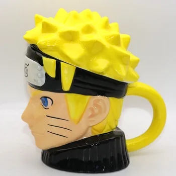Kūrybos Naruto 3D Puodelis Kavos Ir Išgerti Puodelį Aukštos Temperatūros Gamyba, Kokybės Keramikos Gražus Kokybės