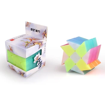 Qiyi Ašis Želė Kietas Magija Keistą Kubo formos Cubo Įspūdį Cube Neo Anksti Švietimo Žaislas Vaikams, Nauji Cube 2019 Rinkiniai