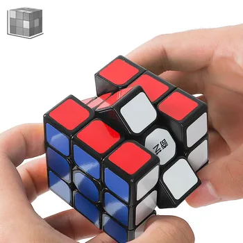 3 Greičio Kubą Vaikams 5.6 cm Professional Magic Cube Aukštos Kokybės Sukimosi Cubos Magicos Namų, Žaidimų, žaislų Asmeninį dovanų Vaikas