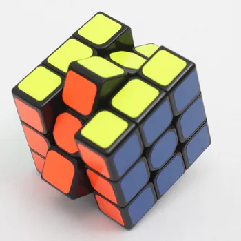 3 Greičio Kubą Vaikams 5.6 cm Professional Magic Cube Aukštos Kokybės Sukimosi Cubos Magicos Namų, Žaidimų, žaislų Asmeninį dovanų Vaikas