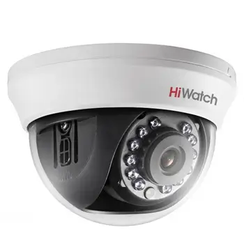 HiWatch DS-T101 - Indoor Dome HD-TVI kamera, HikVision, 1Mp, 720p kamera, HD TVI 720p, HD TVI, HD TVI kamera, saugos kamera, vaizdo kamera, hd vaizdo kamera, vaizdo kameros sistema, hiwatch, patalpų kamera, analoginė vaizdo kamera