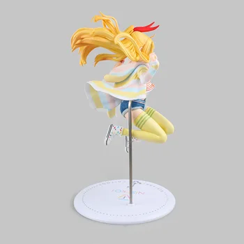 Anime Nisekoi Chitoge Kirisaki PVC Veiksmų Skaičius, Kolekcionuojamos lėlės Modelio žaislas 23cm