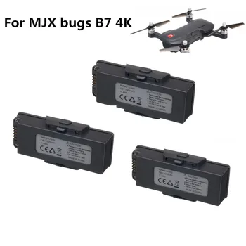 Originalus Drone baterija MJX klaidas B7 4K drone 7.6 V, 1500 mah Ličio Baterija 1pcs į 3pcs
