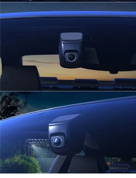 Ultra clear 4K priekiniai 2880x2160P galiniai 1080P dual lens car DVR built-in WiFi WDR GPS tracker naktinio matymo diktofonas super kondensatorius