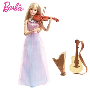 Originalias Barbie Lėles Smuikas Brinquedos Bjd Kūdikių Lėlės, Žaislai Mergaitėms Juguetes Barbie Menininkas Žaislai Cildren Lėlės Priedai