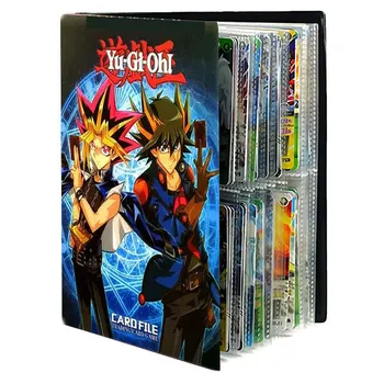 240PCS Yugioh Kortelės Albumą Knygos vaikams Anime Žaisti Žaidimą Korteles, Kolektorių Laikiklis Pakrautas Rišiklio Katalogą Geriausia Pardavimo vaikams, Žaislų, Dovanų