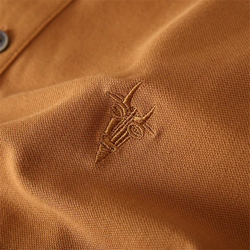 Japonijos Harajuku Pusės Split Garstyčių Polo Marškinėliai Vyrams Miesto Berniukų Streetwear Siuvinėjimo trumpomis Rankovėmis Polo Marškinėliai Plius Dydis