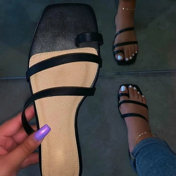 Vasarą Moterys Šlepetės Lauko Plokščio Kulno Peep Toe Platforma Šviesos Mados Atsitiktinis Fifo Paplūdimio Ponios Batai Zapatos De Mujer