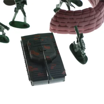 37Pcs Karių, 5cm Veiksmų Skaičiai Karių Armijos Vyrai Reikmenys, Plastikiniai Modelis Playset Žaislas Armijos Smėlio Arenoje Modelis Smėlio Lentelė Acc